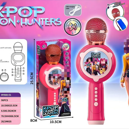 Microphone Microphone Audio Integrated Singing Home Karaoke Speaker Home Ktv Bluetooth Wireless Kidsren's Singing Toy