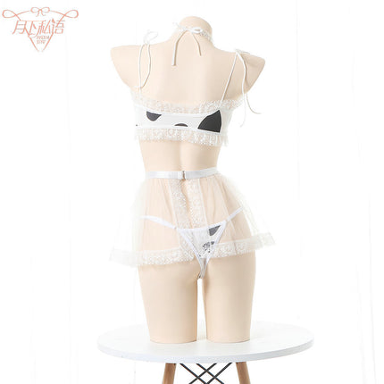 Cos Clothing Swimsuit Sexy Swimsuit Cosplay Game Role Dress Sexy Hot Spring Pure Desire Girl Cow Swimsuit