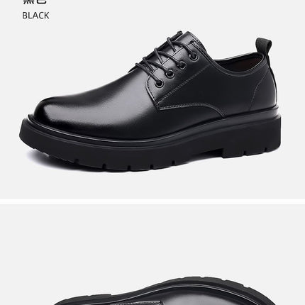 [100% full cowhide] special clearance processing leather shoes men's shoes genuine leather soft bottom non-slip business casual shoes