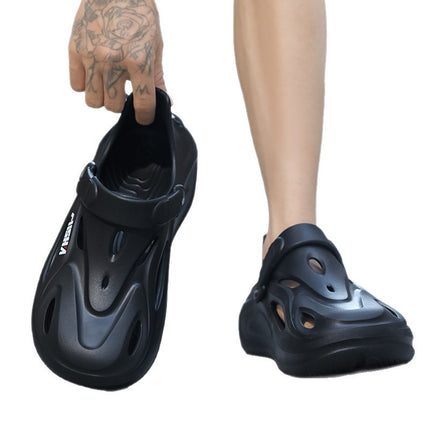 Summer New Eva Clogs Casual Outdoor Slip-On Comfortable Breathable Lightweight Outdoor Closed-Toe Beach Shoes Men's Shoes