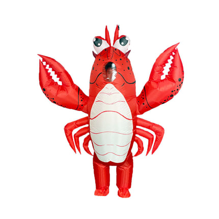 Cross-Border New Carnival Big Lobster Inflatable Costume Toy Halloween Party Marine Animal Shark Inflatable Suit