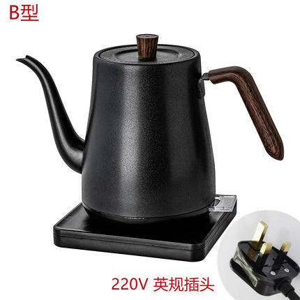 Slender Mouth Electric Household Kettle with Thermometer Coffee Hand Kettle Electric Kettle Electric Coffee Pot