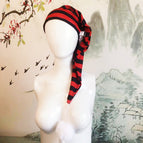Black and red stripes