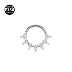 1.2*8mm / Style 6 silver