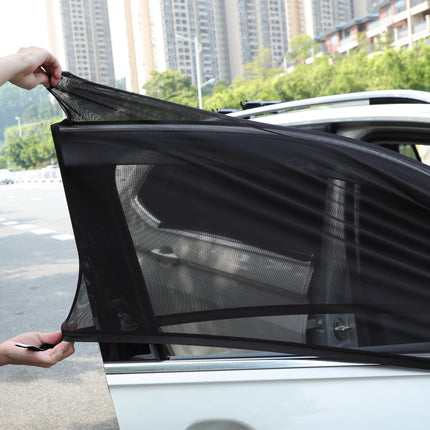 Wholesale Car Sun Protection Sunshade, Car Window Anti-Mosquito Net Curtain, Universal Car Mosquito Net, Ventilation Anti-Mosquito Screen