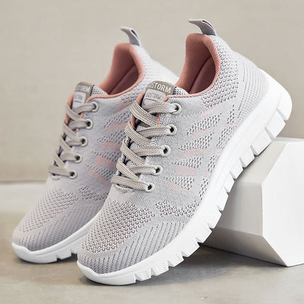 Women's Sneakers 2026 Summer New Style Foreign Trade Women's Shoes Wholesale Fashionable Running Shoes Soft Sole Comfortable Cross-Border Women's Shoes