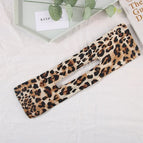 Leopard print yellow brown