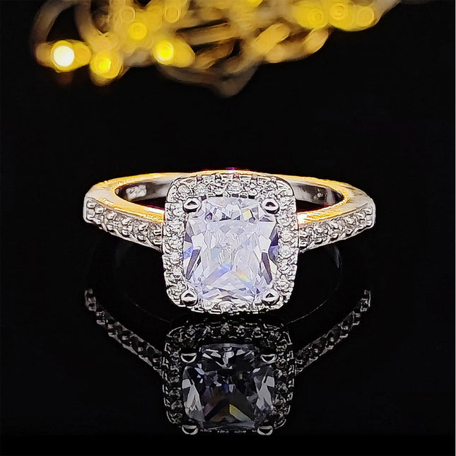 European and American Cross-border Niche High-level Design Earrings Jewelry suit Women's Two-piece e7969-r466