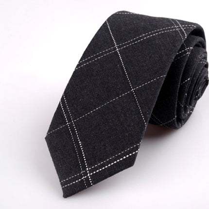 Korean Style Groom Best Man Casual Fashion Tie Groom Tie Men's Business Cotton Tie Men's Printed Tie