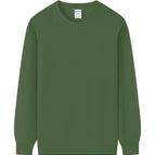 Round neck-avocado green / S