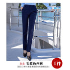 Women's royal blue pants / S(female)
