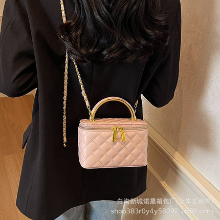 Mobile Phone Bag Korean Style Fashion Niche Single Shoulder Crossbody Bag for Women 2026 Spring New Chain Trendy Travel Small Square Bag