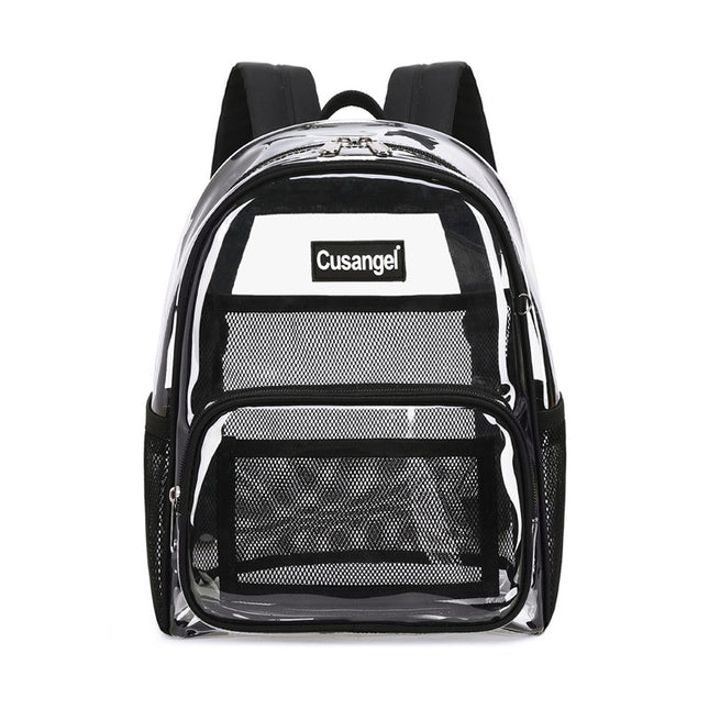 2026 New Transparent Backpack for Women, Amazon Jelly Backpack, Eco-Friendly Tpu Student School Bag, Fashionable and Versatile