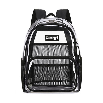 2026 New Transparent Backpack for Women, Amazon Jelly Backpack, Eco-Friendly Tpu Student School Bag, Fashionable and Versatile