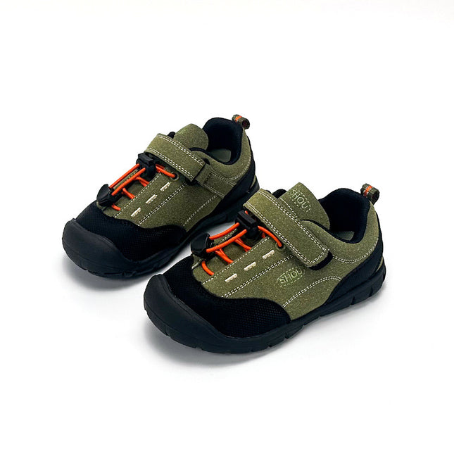 Children's Genuine Leather sneaker 2024 Autumn New Girls' Breathable Mountaineering Shoes Boys Non-slip Sneakers Soft Sole Trendy