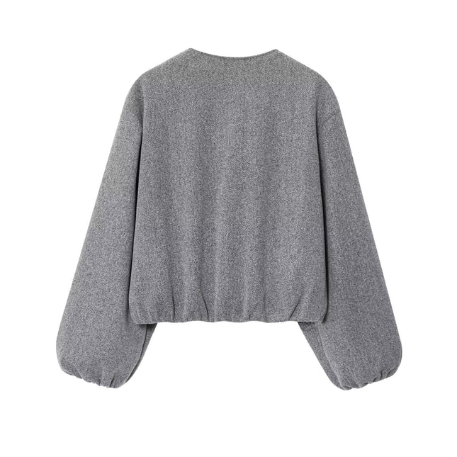Cross-Border Export Aliexpress Hot New Product Export Women's Clothing Wholesale Z Simple Soft Bomber Jacket Jacket