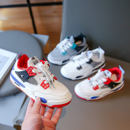 Boys' sneaker Children's Fashion Board Shoes 2025 New Soft Bottom Girls' Running Shoes Large Children's Breathable Casual Shoes