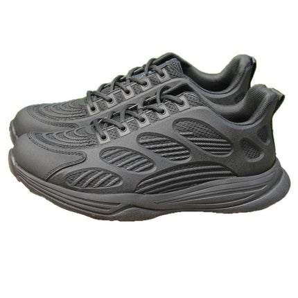 Commuting Sports Running Shoes, Shock-Absorbing Round-Toe Running and Hiking Shoes, Ultra-Light Soft-Soled Work Shoes, Breathable and Shock-Absorbing