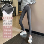 dark gray-(German velvet upgrade) high waist embroidered character / L medium code [suitable for 52.50 kg-65.00 kg]]