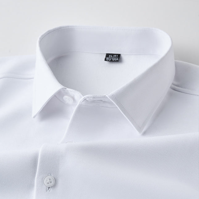 Dongyu Men's Fleece-Lined Shirts, Men's Long-Sleeved Spring and Autumn Comfortable Shirts, Business Men's High-End Fleece-Lined Shirts Wholesale