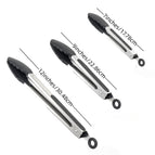 7inch + 9inch + 12inch❁Black silicone clip [opp bag]