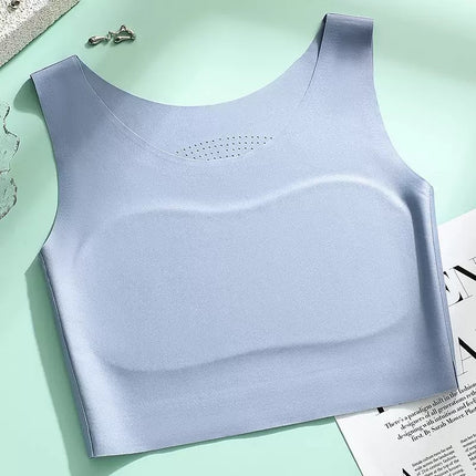 New Seamless Corset, Natural Cup Reduction, Invisible Fit, Wide Shoulder Straps, Comfortable Tube Top, Breathable Holes in the Back, Sweat-Wicking Wrap