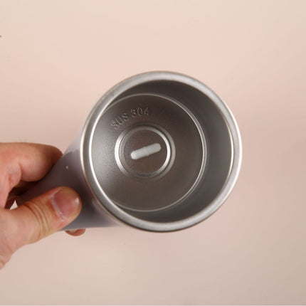 Customized 304 Stainless Steel Fully Automatic Stirring Coffee Cup Magnetic Rotation USB Charging One-Click Stirring Creative Lazy Person