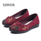 Red mesh shoes / 34