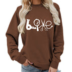 Brown (white font) / S