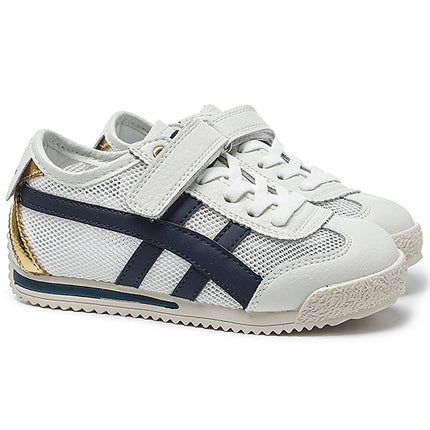 Genuine Leather Boys' Sneakers 2026 Summer New Style Children's Mesh Casual Shoes Breathable Girls' Sports Shoes White Shoes