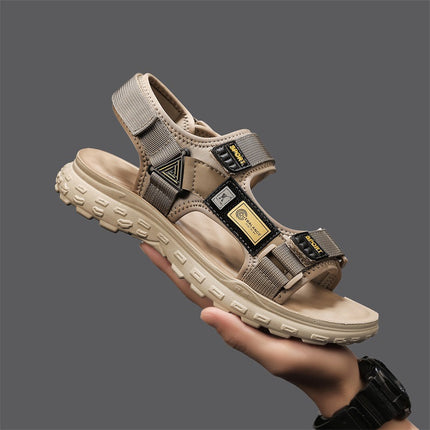 Men's Shoes 2024 Summer New Trend Air Cushion Massage Bottom Dual-use Sandals Sports Casual Outdoor Non-slip Beach Shoes