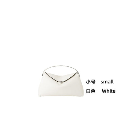 In-Stock to Pillow Bag New Handbag Simple Crossbody Bag Fashion Shoulder Bag Genuine Leather Women's Bag Portable Tote Bag