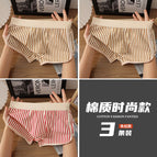 Three Pack (coffee coffee red) / L