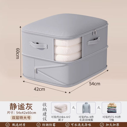 See-Through Quilt down Jacket Vacuum Compression Storage Bag Wardrobe Bag Large Capacity Quilt Clothing Packaging and Organization
