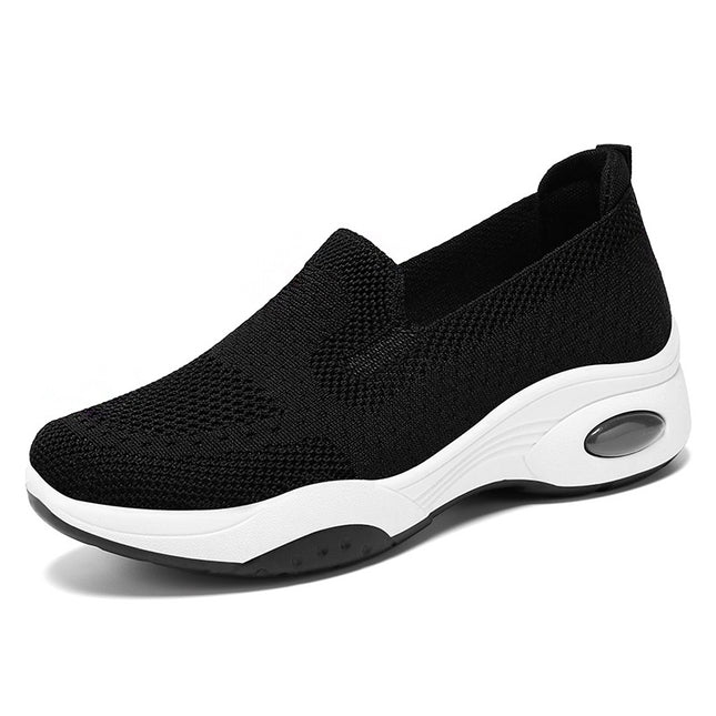 Women's Shoes 2026 Summer New Style Mesh Breathable Casual Slip-On Mesh Shoes Versatile Soft Sole Comfortable Mom Shoes
