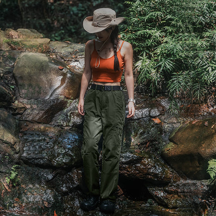 Breathable New Men's American-Style Assault Pants Women's Outdoor Cargo Pants Hiking Waterproof Mountaineering Pants Quick-Drying Pants Climbing Sports