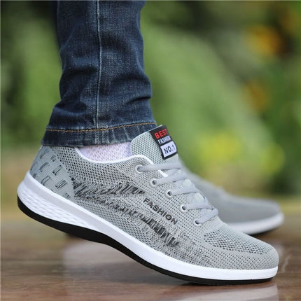 New Old Beijing Cloth Shoes Men's Summer Breathable Casual Trendy Shoes Men's Board Shoes All-match Korean-style Mesh sneaker