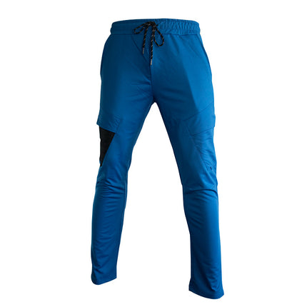 Plus-Size Men's Pants, Sports Pants, Loose-Fitting Brand Workwear Straight-Leg Pants, Multi-Pocket Sports Casual Pants with Elastic Waist