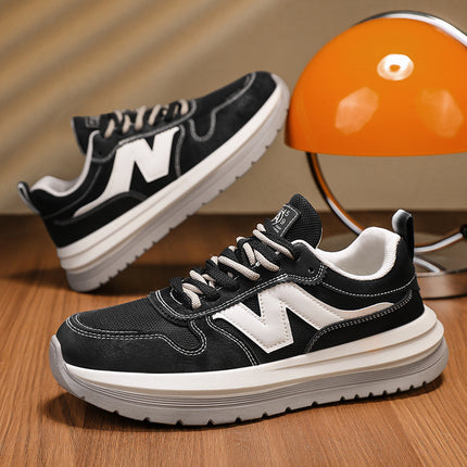 sneaker Men's 2025 New Mesh Breathable Casual Shoes Trendy All-match Forrest Gump Shoes N-word Campus Style Jogging Shoes