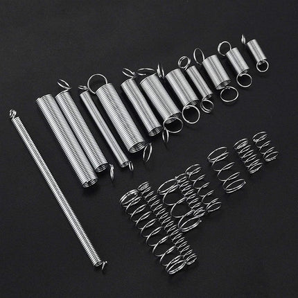 Cross-border hot 200PC spring set tension spring compression spring suit hardware spring accessories suit