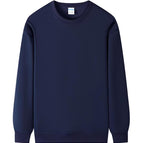 Round neck-navy blue / S