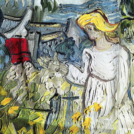 90cm Spring New Van Gogh Oil Garden Fashion Women's Outdoor Shawl Large Square Scarf Scarf Scarf Strapless Scarf
