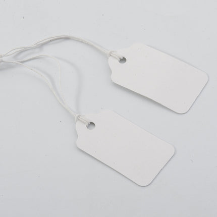 Label elastic rope label price small tag card jewelry packaging material handmade diy homemade material accessories