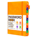 B6 strap index code book-orange