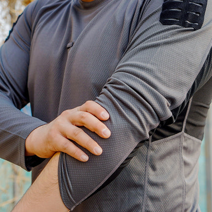 Ancestor Outdoor Quick-drying Long-sleeved Tactical T-shirt Breathable Sweat-wicking Physical Training Clothing Ski Quick-drying Clothes Short-sleeved