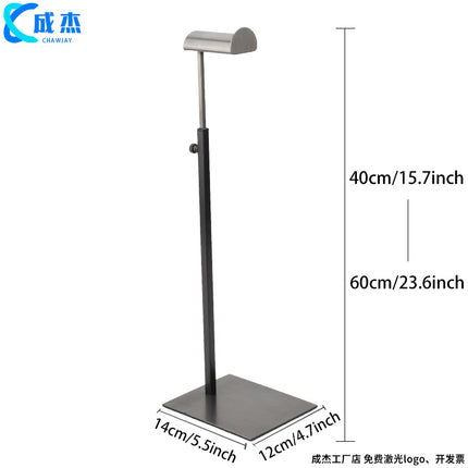 Cross-border Source Stainless Steel Display Hanging Bag Display Rack Women's Bag Rack Support Bag Rack Floor Adjustable Bag Rack