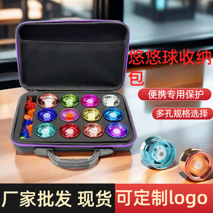 Spot yo-yo special protective bag yoyo ball multi-size hole collection portable multi-functional handbag