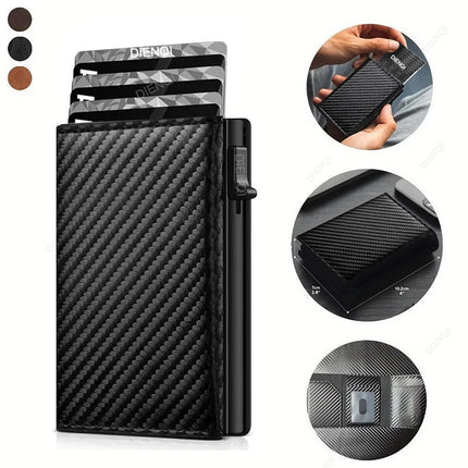 Cross-Border Wallet Card Holder New Men's Wallet Card Holder Integrated Wallet Men's Wallet High-End Menwallet
