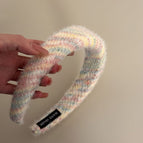 4#Mi color candy color plush headband