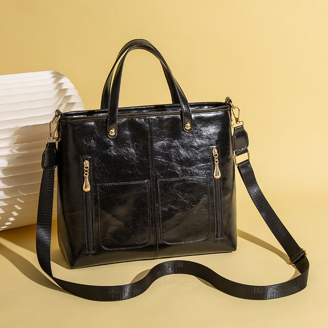 Bags for Women 2025 New European and American Fashion Shoulder Bag Women's Large Capacity Retro Ladies Tote Bag Simple Crossbody Bag